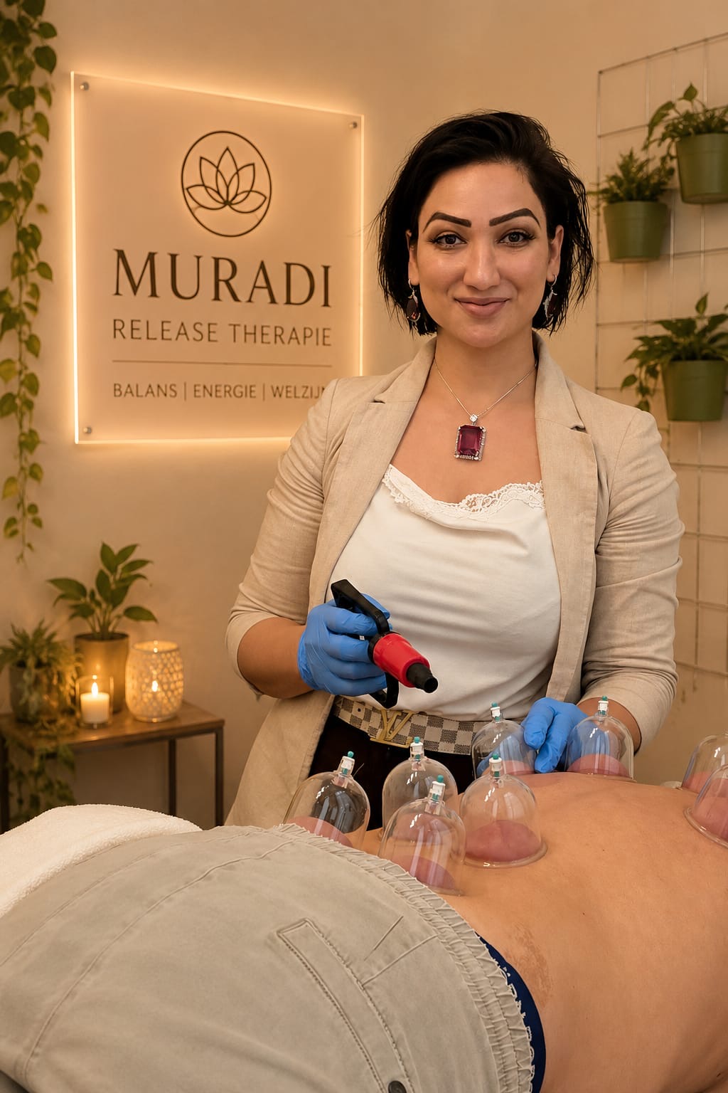 Nooria Muradi, oprichter van Muradi Release Therapie